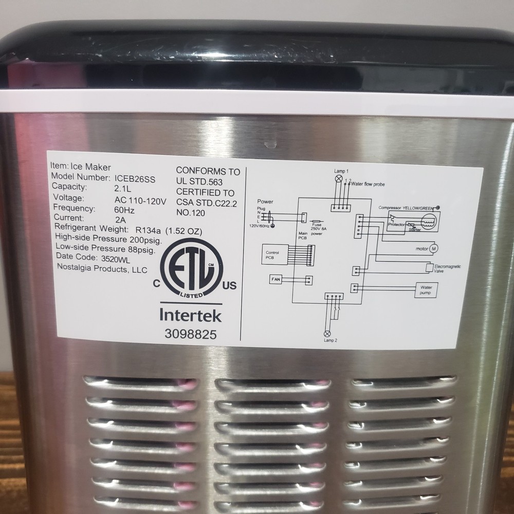 Igloo Countertop Ice Maker Stainless Steel Tested