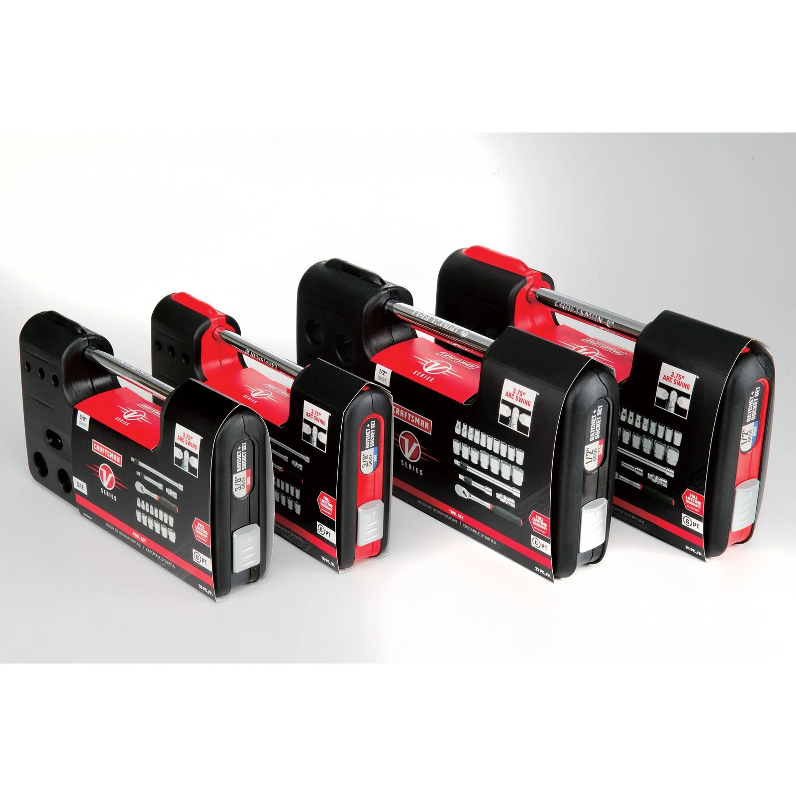 V-Series(TM) 1/4 In. Drive Metric 6-Point Tool Set (38 Pc.) - CMMT45751V