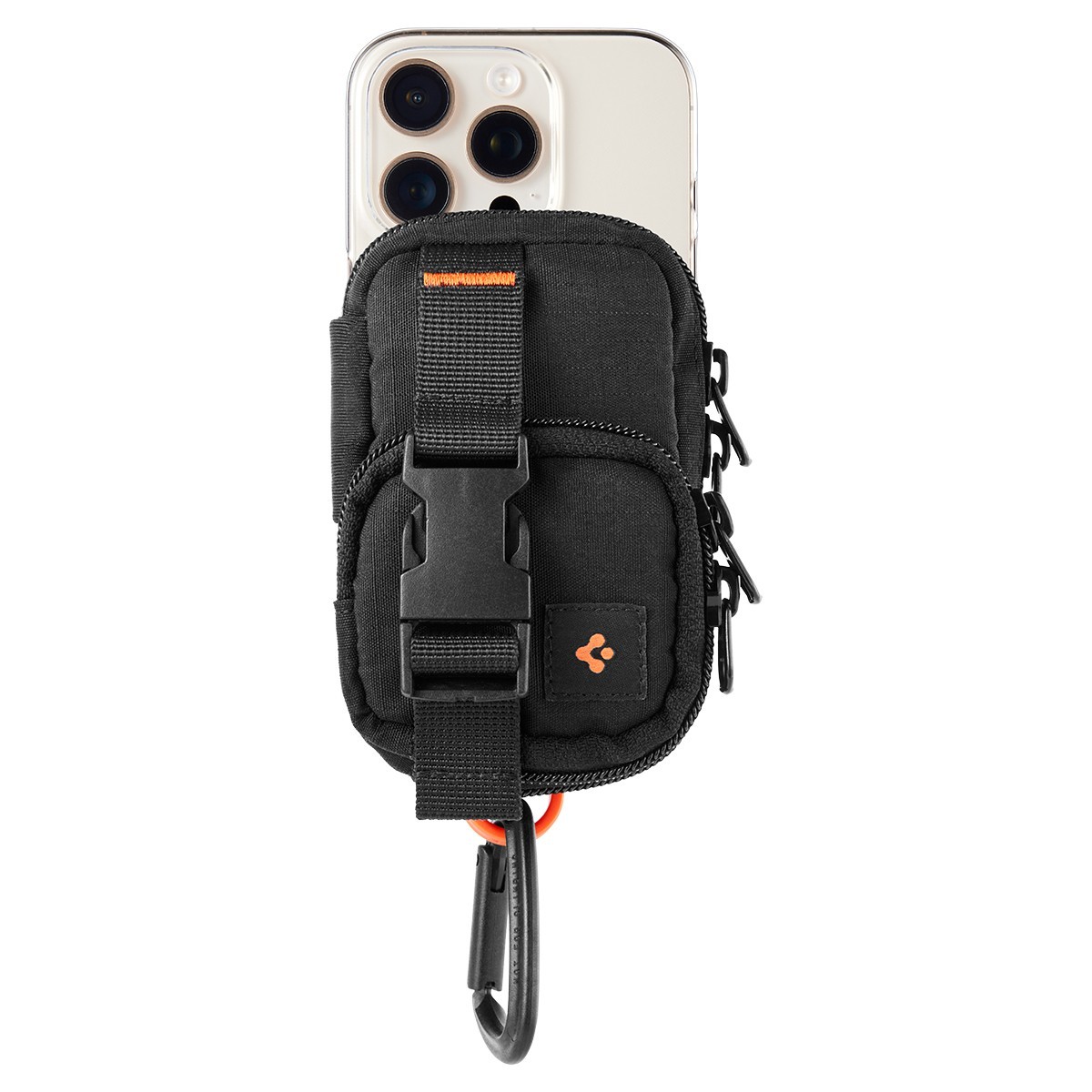 Spigen Snap Zip Pouch | EDC Mini MagSafe Backpack Organizer Card & AirPod Holder