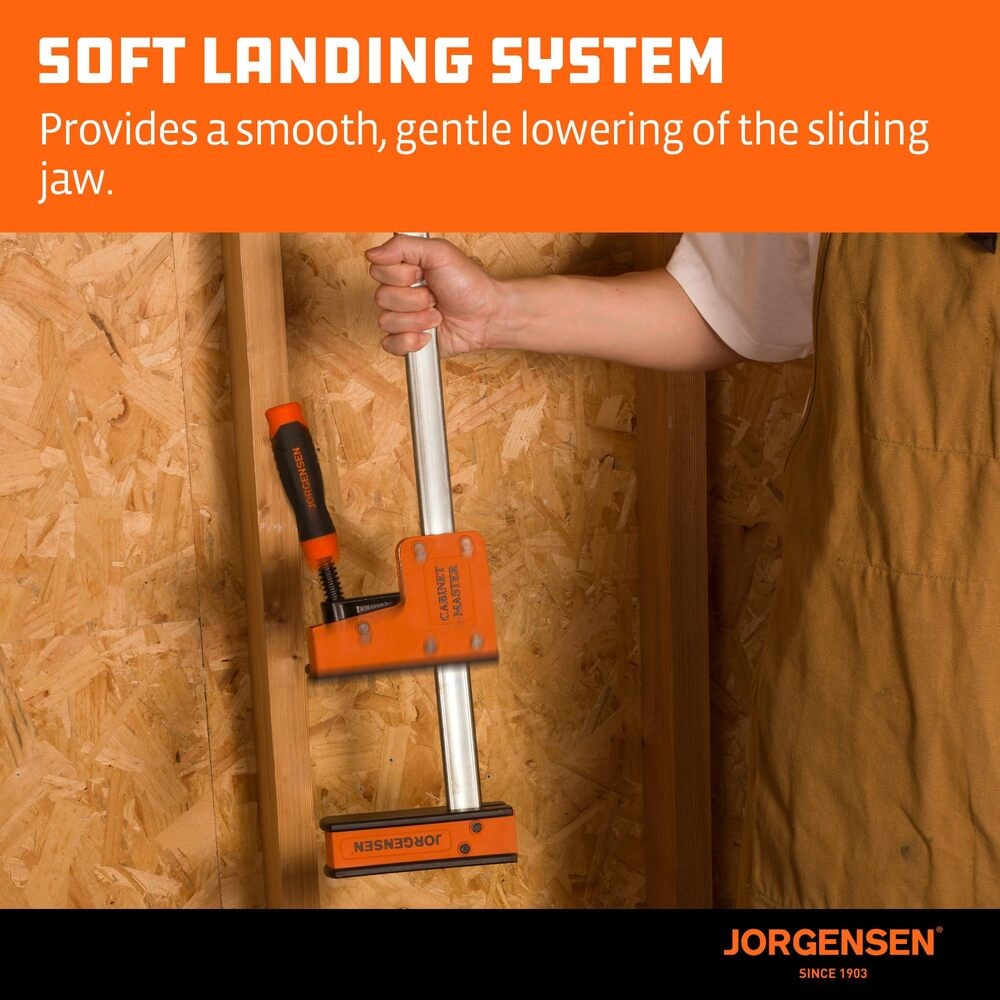 JORGENSEN 36" Parallel Bar Clamp Heavy-Duty Cabinet Master Clamp Spreader 2-Pack