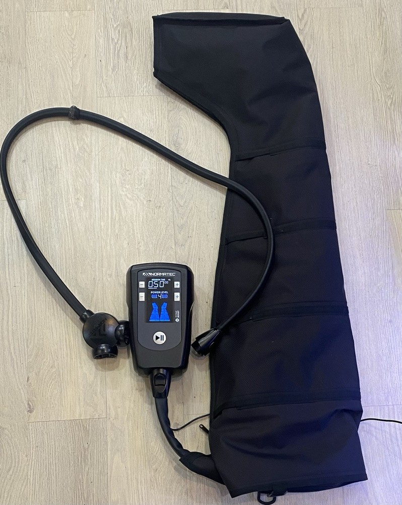 Normatec Pulse Recovery System Controller Machine JMS-4 W/ A/C Adapter + 1 Leg