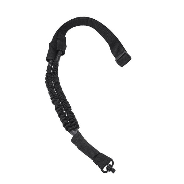NcSTAR Single Point Bungee Sling with QD Swivel Black AQDBS1B