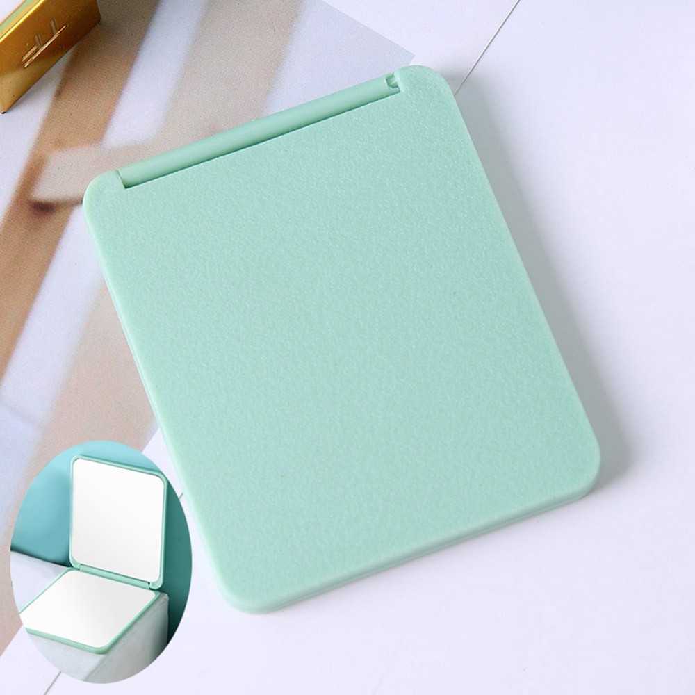 Fold Desktop Mini Pocket Size Double Side Makeup Mirror High-Resolution ☽