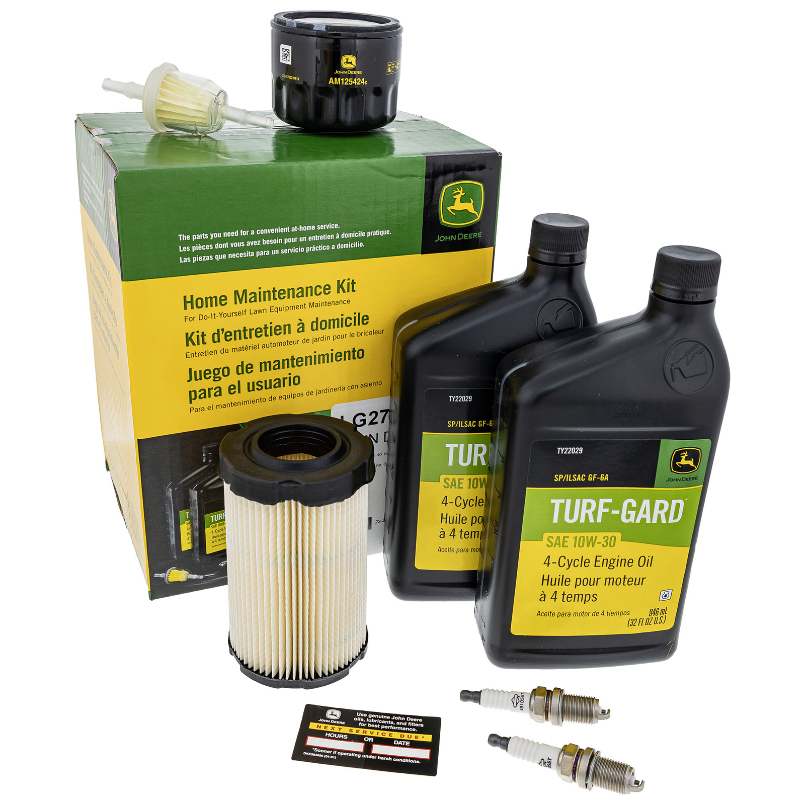 John Deere LG275 Home Maintenance Service Kit D125 D130 D140 E140 Series Tractor