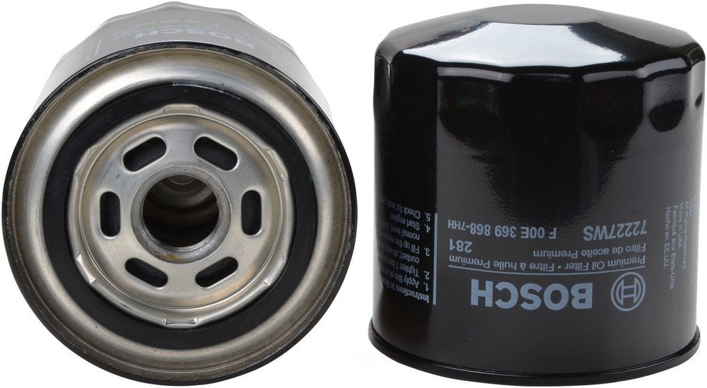 Bosch 72227WS Oil Filter, Engine (Genuine)