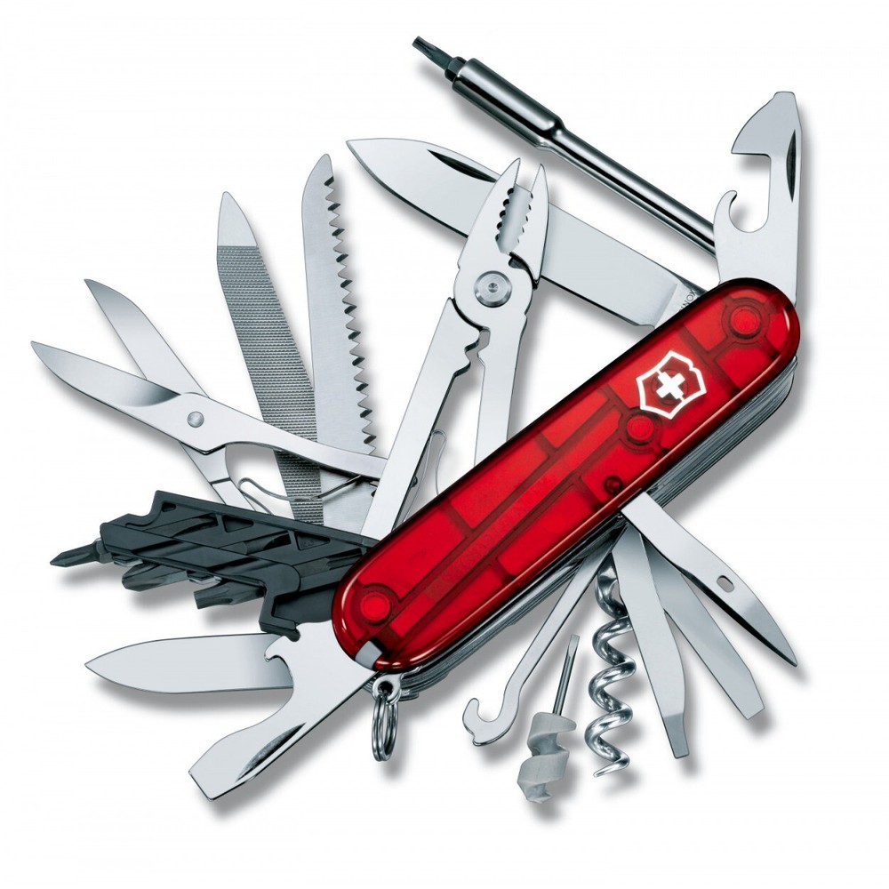 Victorinox - Swiss Army Knife Cyber Tool L Ruby 41 Function - 1.7775.T