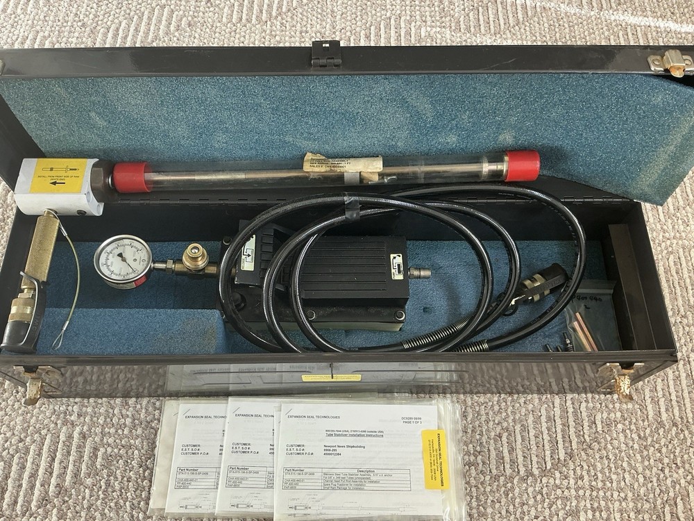 EXPANSION SEAL TECHNOLOGIES EST TUBE PLUGGING SYSTEMS SET POP A PLUG