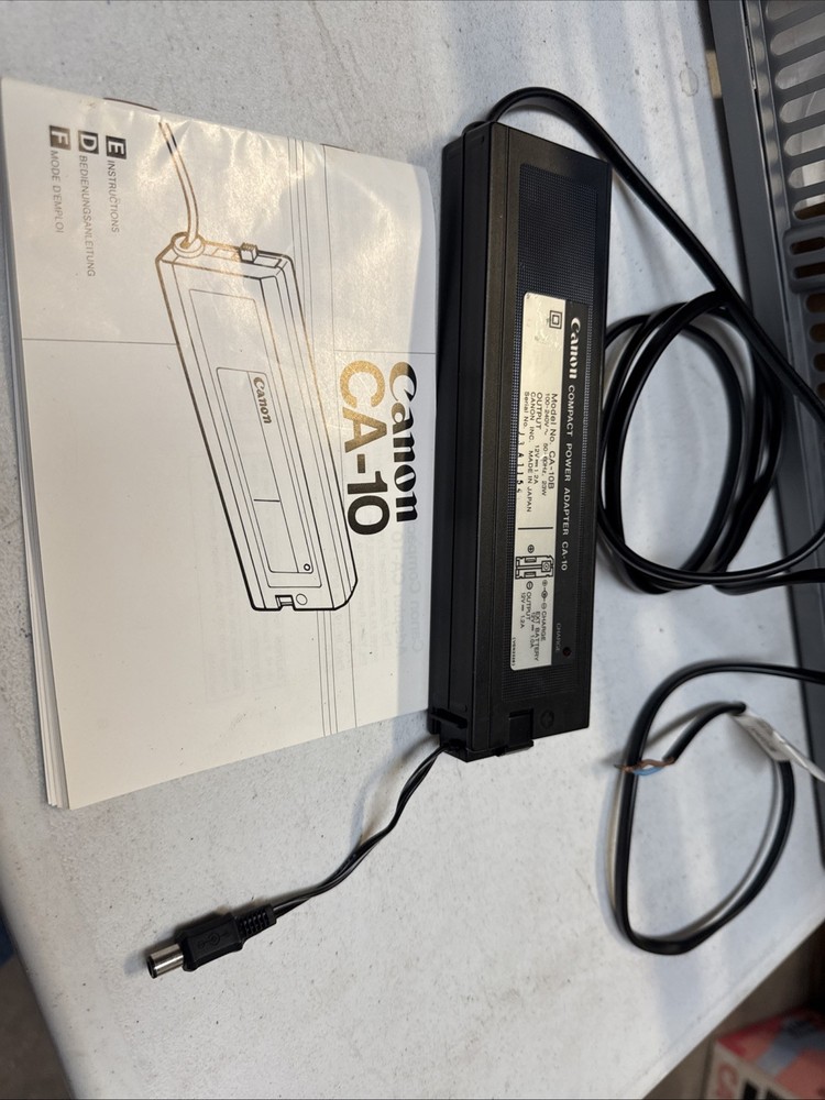 Canon CA-10 Compact Power Adaptor Untested