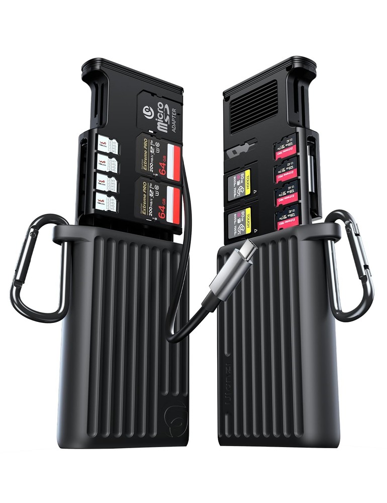 MCR-01 High-Speed SD Card Reader Case, USB 3.2 CFexpress A Card Reader, 2 in ...