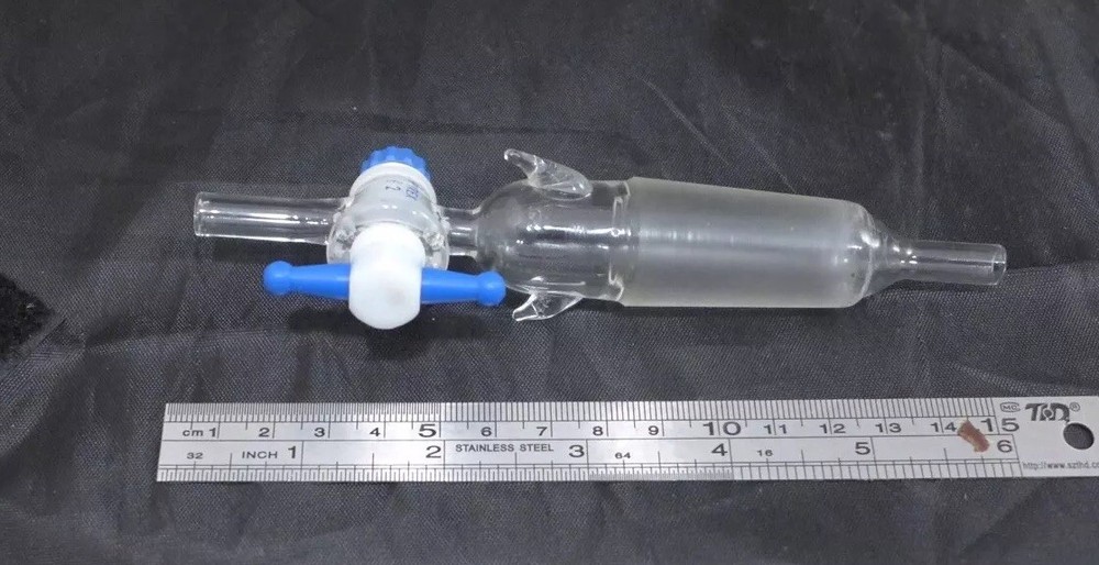 CORNING Pyrex Flow Control Adapter, drip through 24/43 inner/M joint