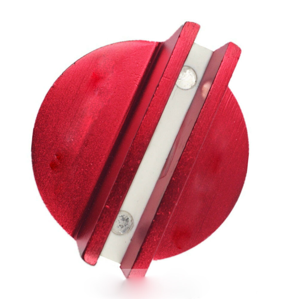 2pc Red Car Universal Floor Jack Disk Pad Adapter Pinch Weld Side JACKPAD