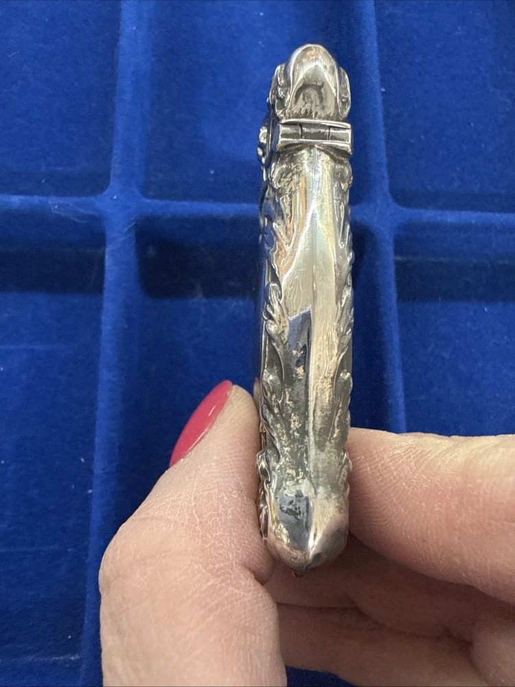 Antique Sterling Silver match safe