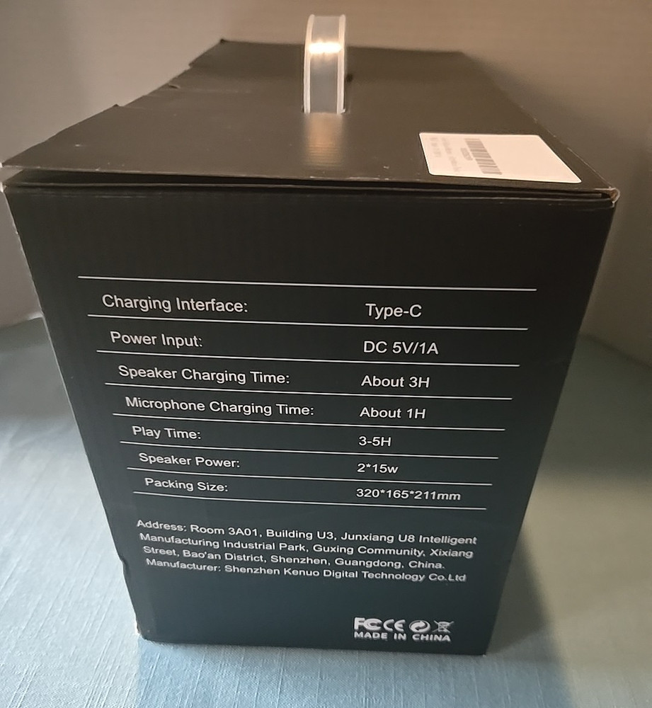 Fansbe A26 Series Wireless Bluetooth Karaoke Machine