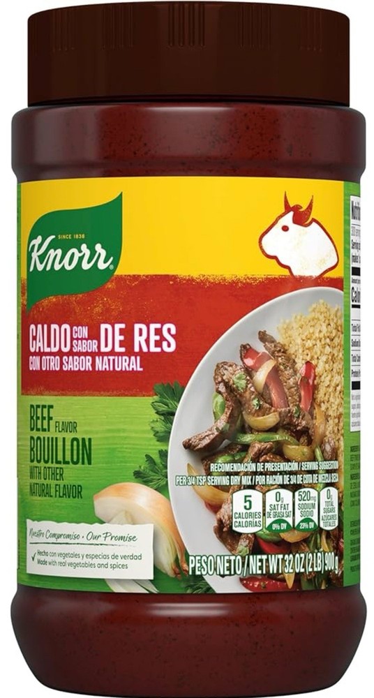 2 PACK Knor Beef Boullion