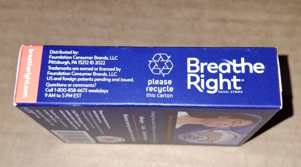 260 BREATHE RIGHT NASAL STRIPS EXTRA STRENGTH TAN (10 x 26 CT Boxes) EXP 2028