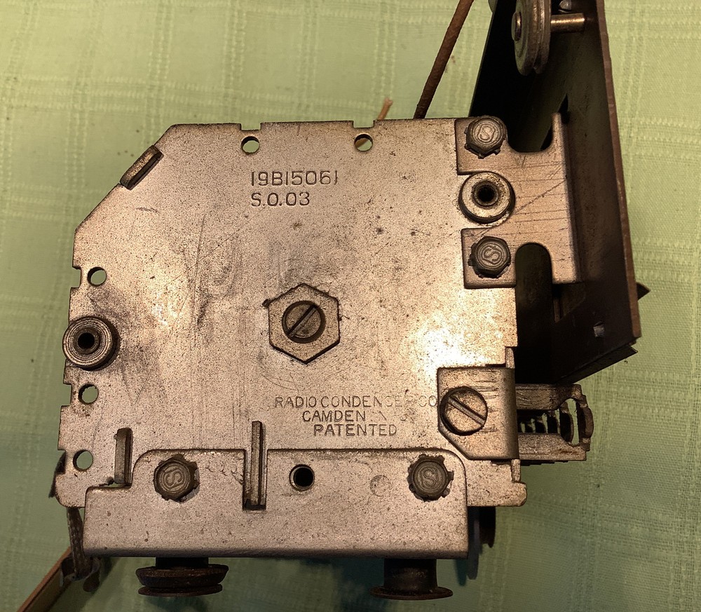 Tuner assembly Motorola 61C part 19B15061