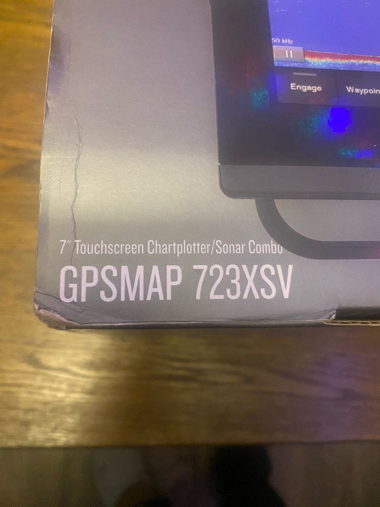 NOB GARMIN GPSMAP 723XSV Marin Chartplotter Sonar Combo Bundle Free Shipping