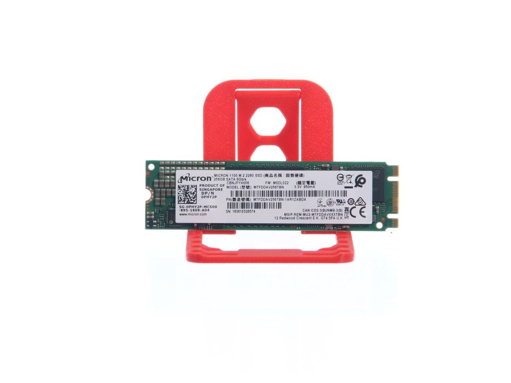 Micron MTFDDAV256TBN 256 GB,Internal,M.2 2280 Solid State Drive