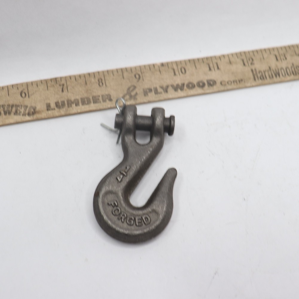 High Test Clevis Grab Hook Forged 1/4"