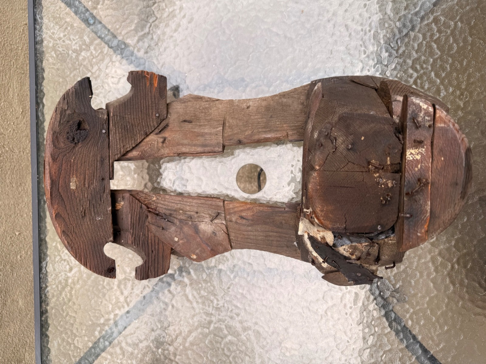 Old Antique Primitive Hand Carved Wooden Saddle Western Americana