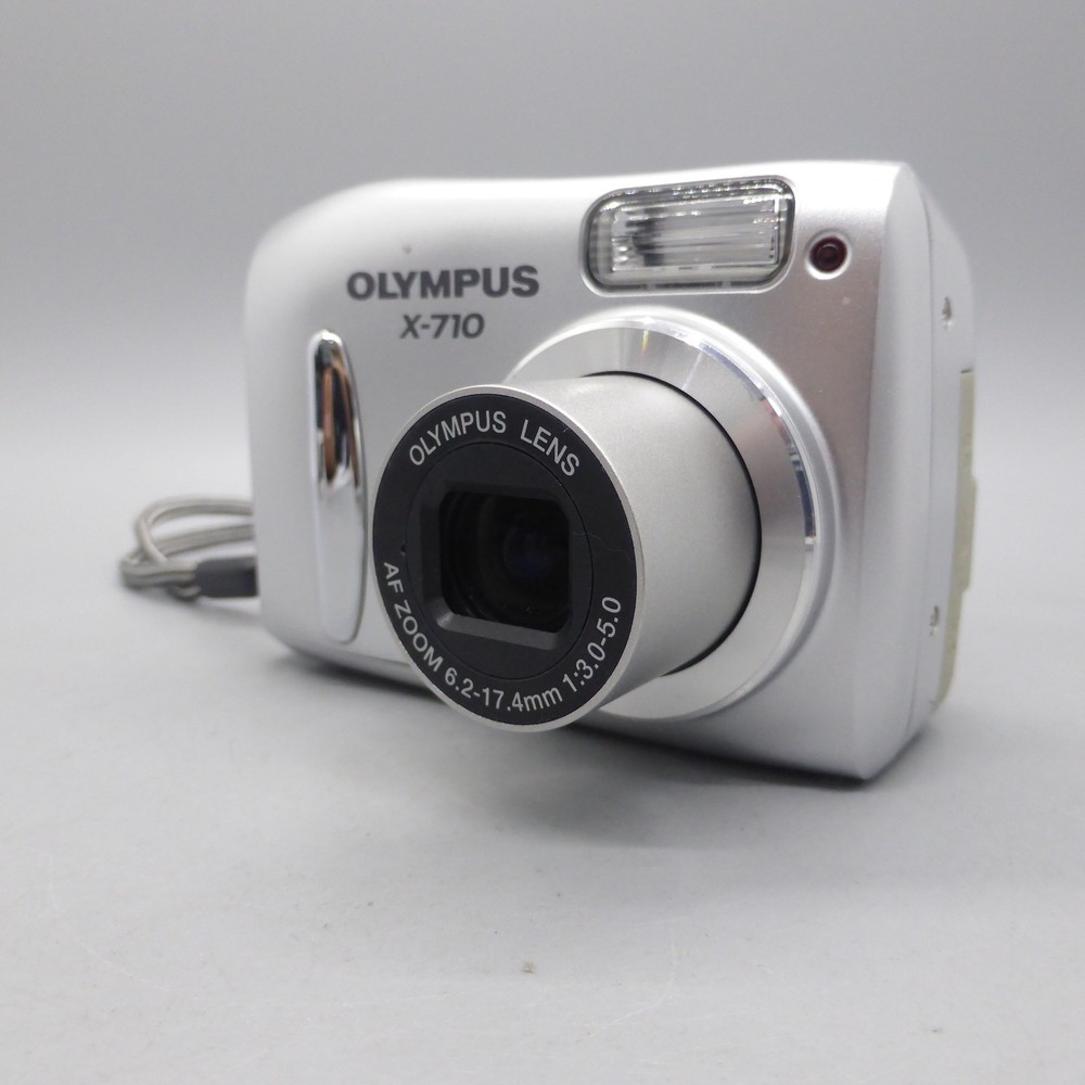 Olympus X-710 5.0MP Compact Digital Camera Silver Tested