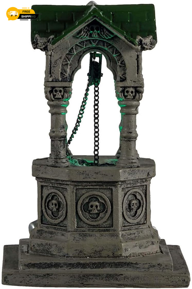 Lemax Spooky Town Gothic Well Lighted Table Piece Multicolor 2021