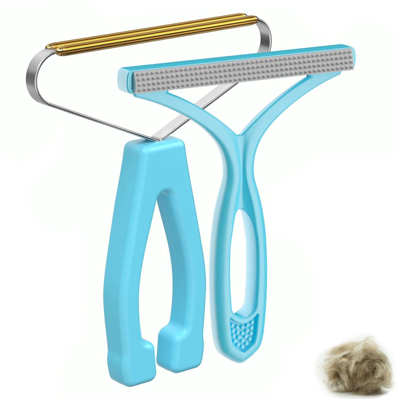 Pet Hair Remover, Dog and Cat Wool Carpet Blue