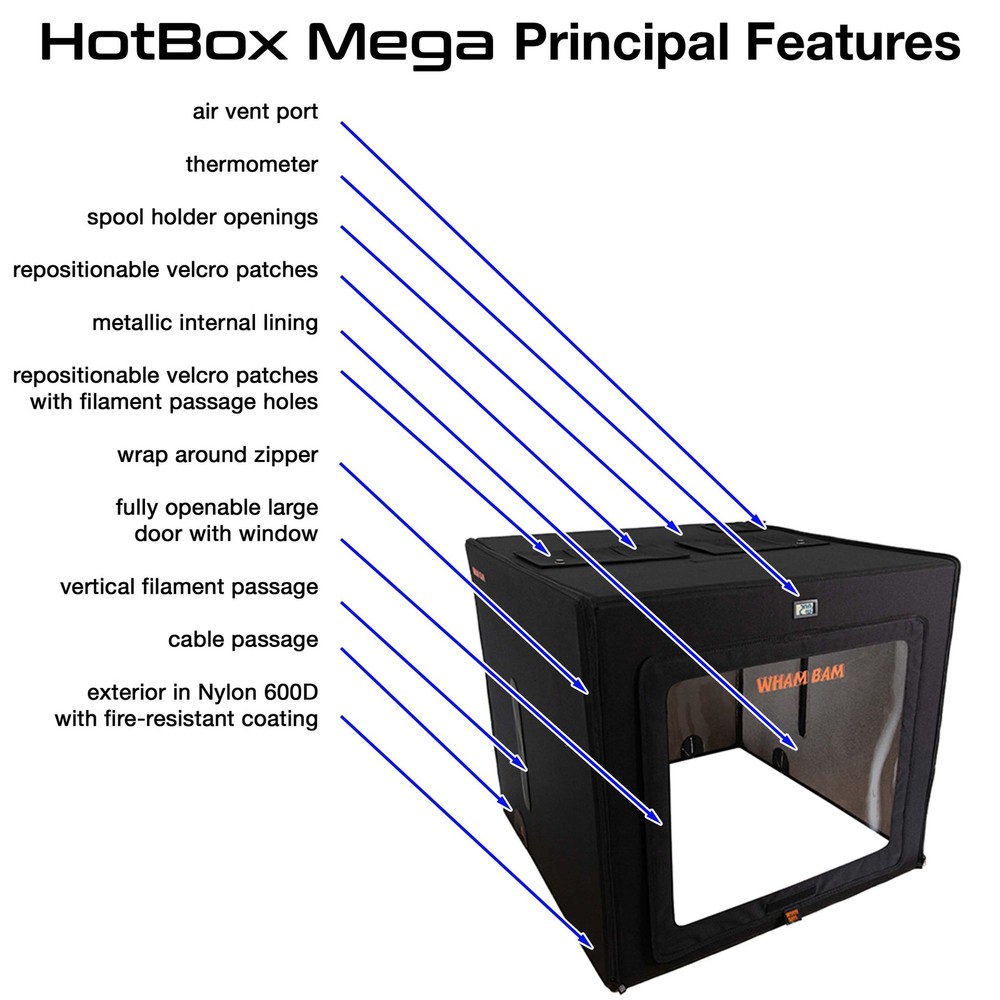 Wham Bam HotBox Mega - 3D Printer Enclosure