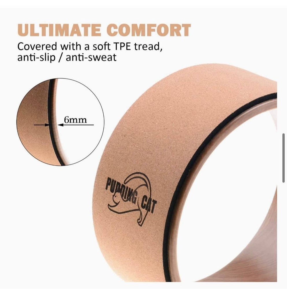 Puddin Cat Yoga Stretching Wheels 3 Sizes