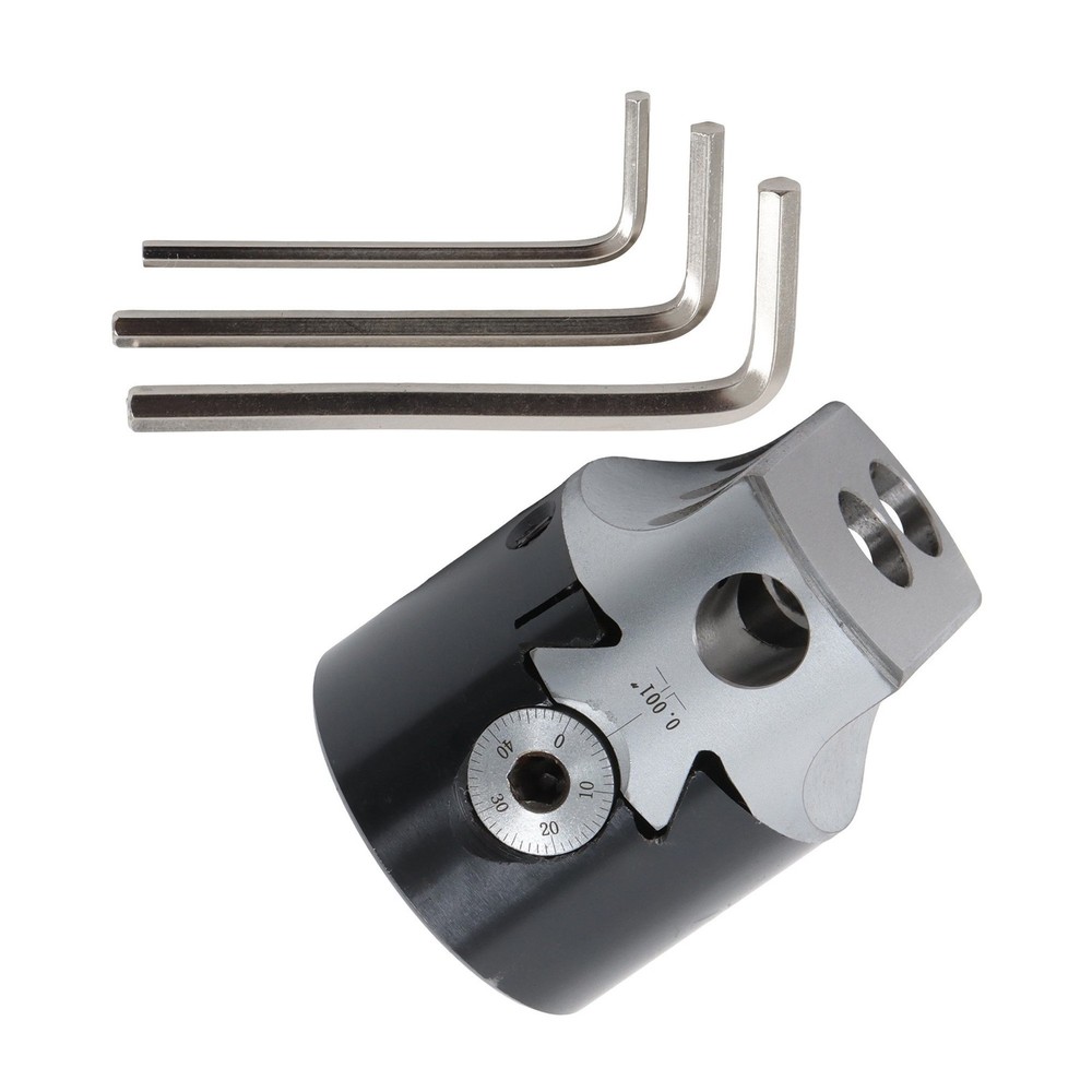 LABLT Precision 2" Threaded Boring Head 1/2" Hole Size 1-1/2-18" Thread Mount