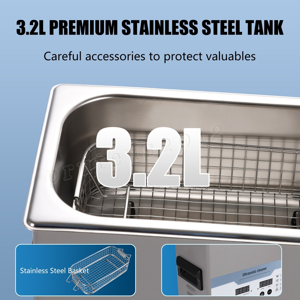 Digital Ultrasonic Cleaner 40kHz Frequency