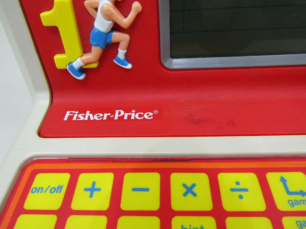 VTG Fisher Price Math Starter Interactive Educational Learning Retro Toy Read