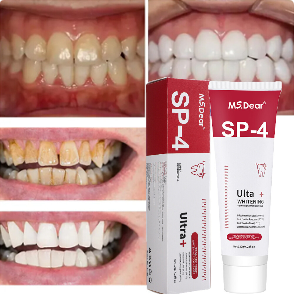 Sip-4 Toothpaste, Whitening Sp-4 Toothpaste, Sp-4 Probiotic Whitening Toothpaste