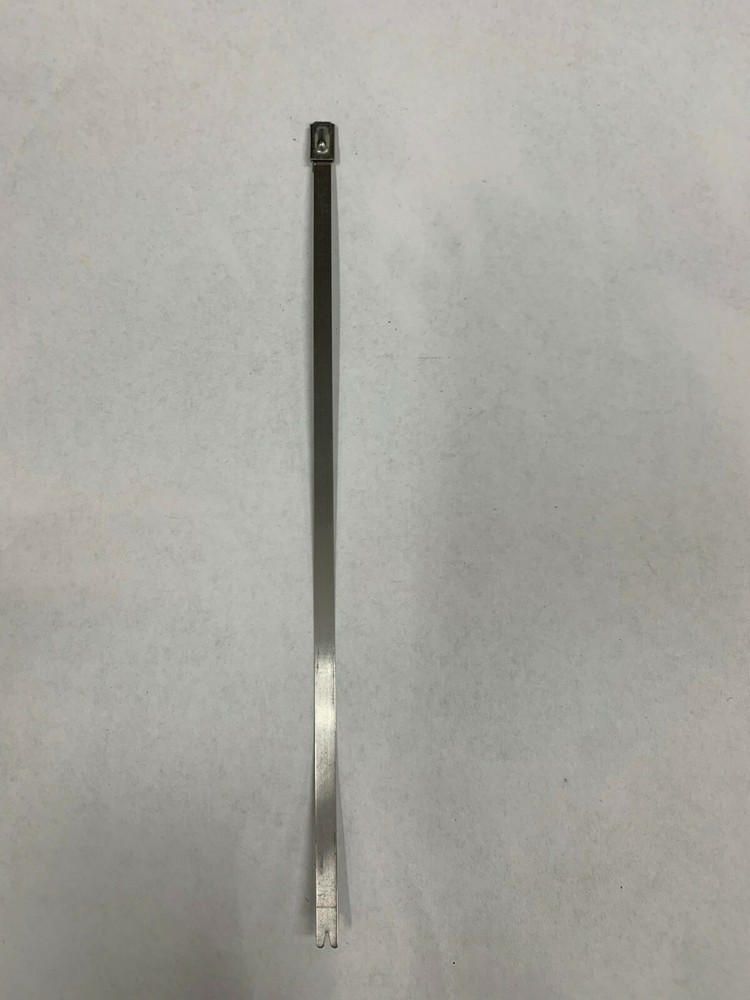 QTY/100 HellermannTyton 11-93088 Cable Tie, Metallic Silver