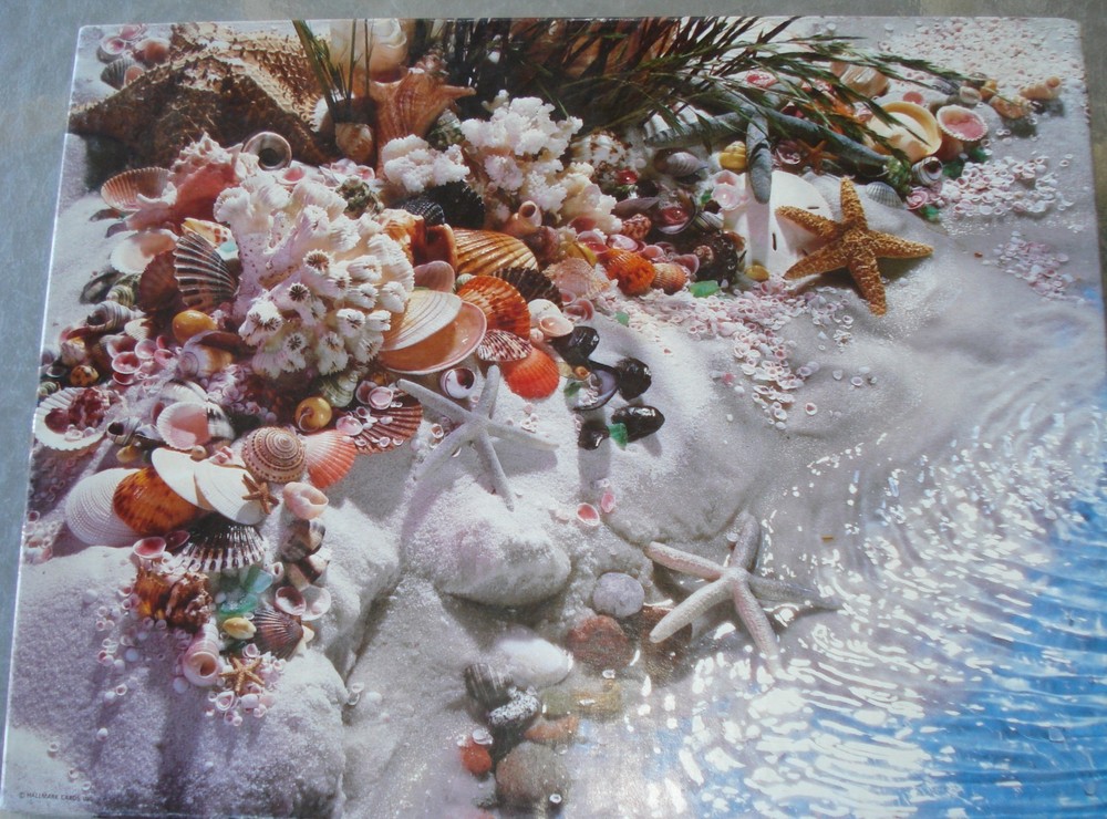 1988 SPRINGBOK HALLMARK PUZZLE SEASHELLS BY THE SEASHORE - COMPLETE #4437