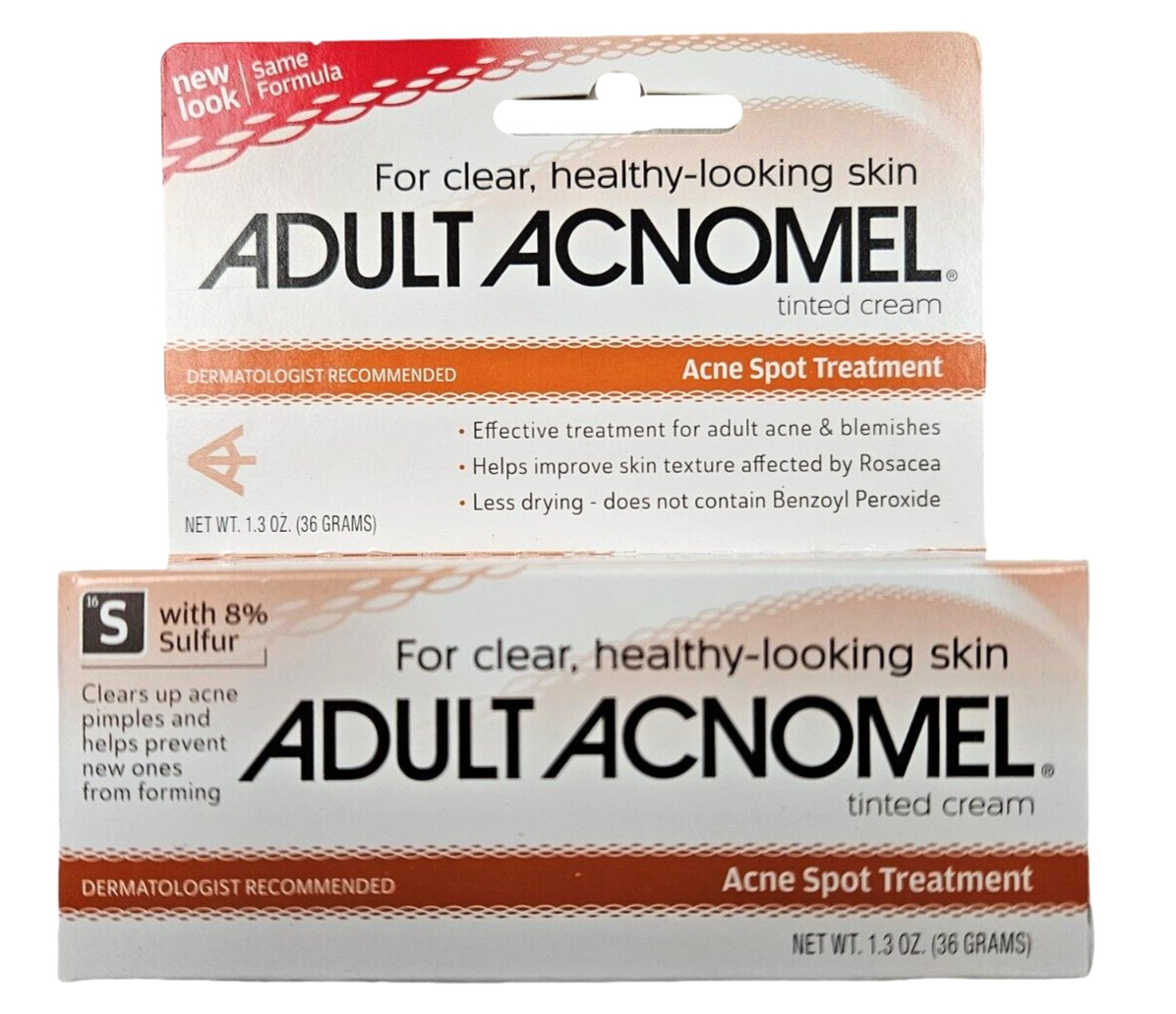 Acnomel Adult Acne Cream 1.3oz --