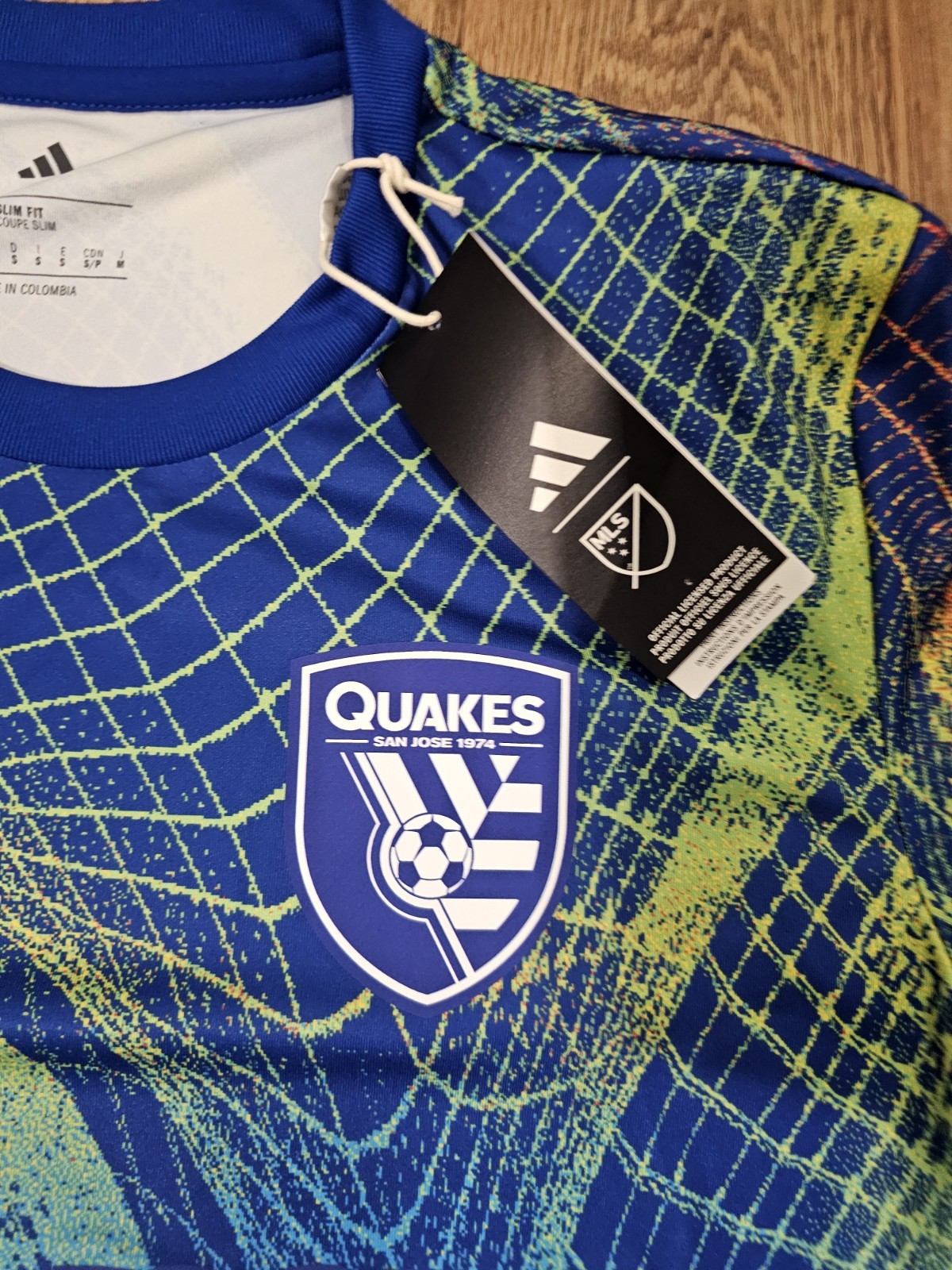 New Adidas San Jose Earthquakes 2025 United We Play Pre-match Top Men's Size S