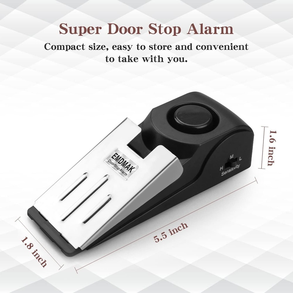 Door Stop Security Alarm