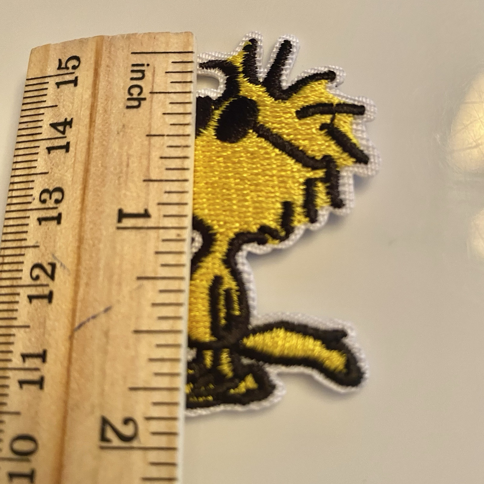 WOODSTOCK FROM PEANUTS!! SMALL See Pics Iron On Patch One Free Sticker