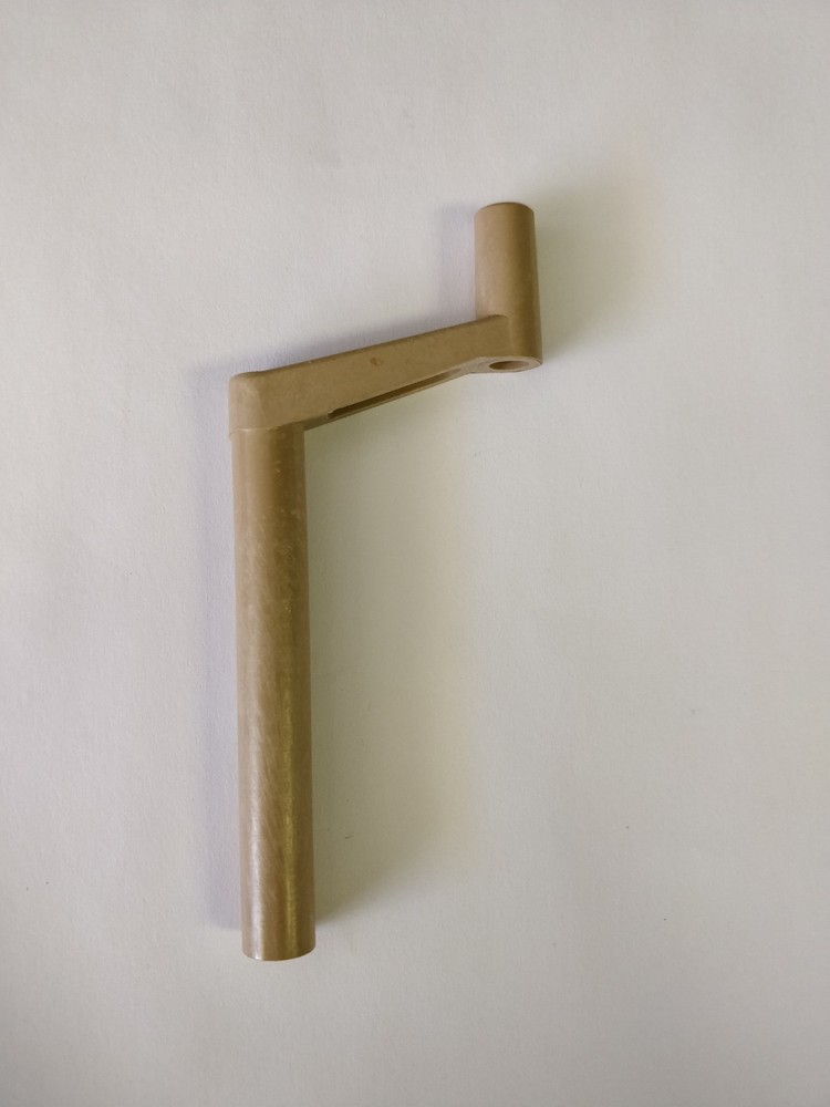 Beige Window Handle 3 3/16" in Plastic Tan