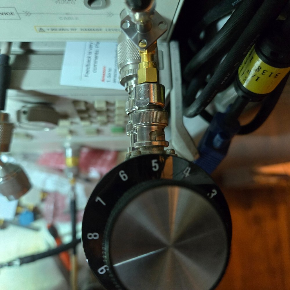 WAVETEK Model 7510A - 75 Ohm Step Attenuator - 0-10 dB - 1 dB Per Step TESTED!!