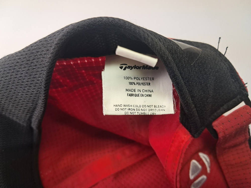 Taylormade M5 TP5 Strapback Hat/Cap Adjustable Red Golf