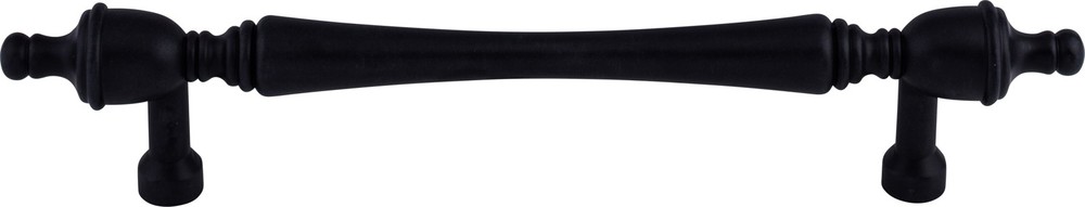 Top Knobs M825-7 Somerset Finial Pull 7" (c-c) Patina Black