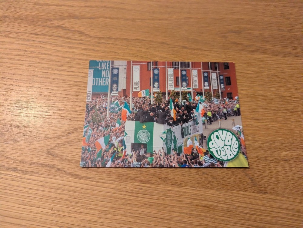 2018 Celtic - Double Treble Postcard