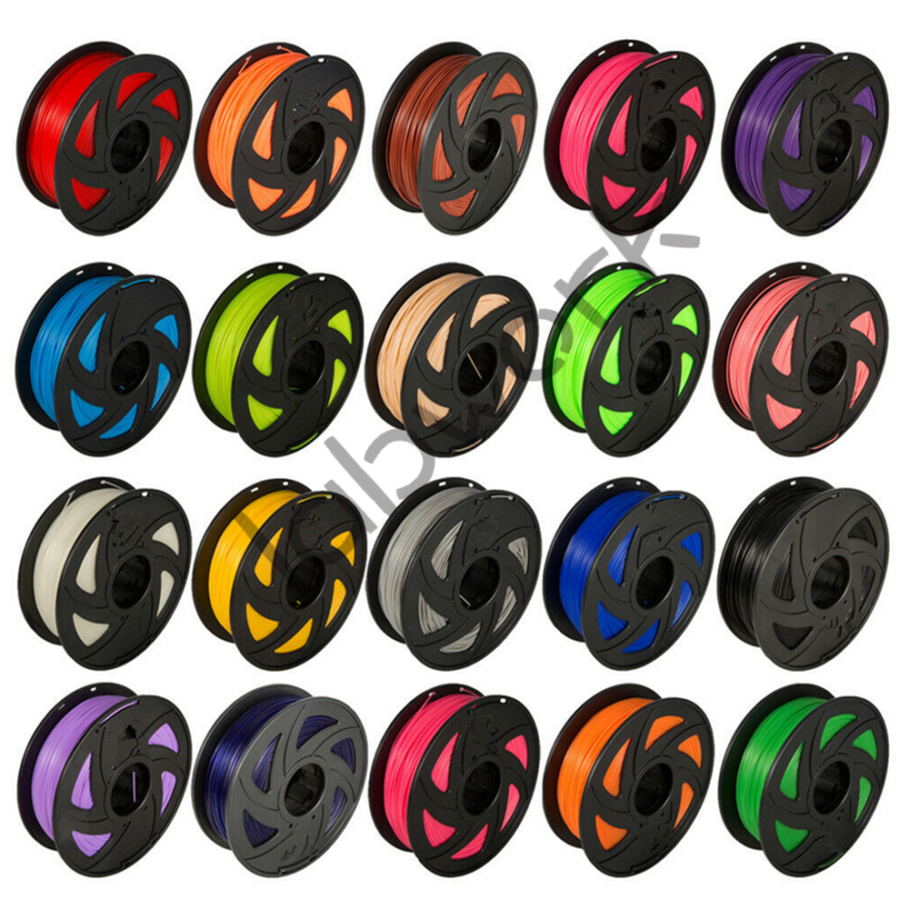 3D Printer Filament 3.00mm ABS 1kg 2.2lbs Multiple Color For MakerBot RepRap