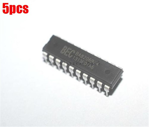 5Pcs Bec BA8206BA4 DIP-18 Ic New iq