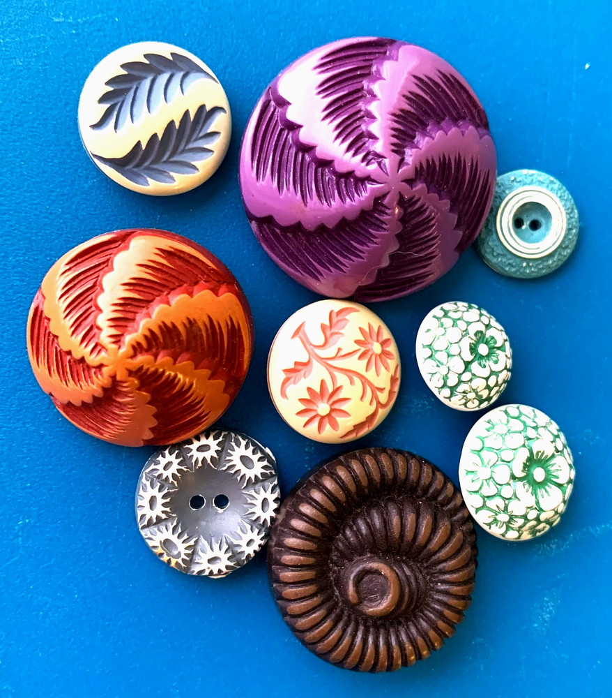 Vintage Celluloid Buttons