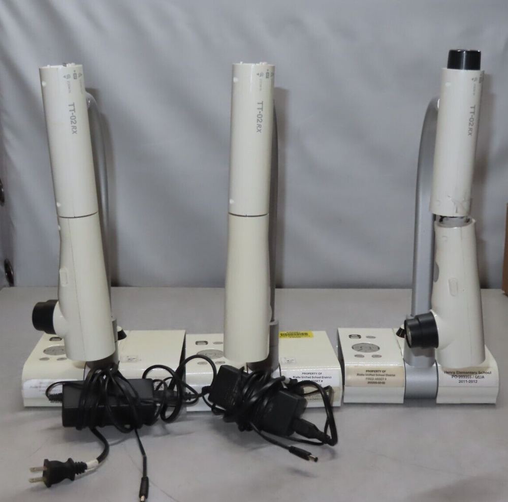 3x - Elmo TT-02RX Teachers Tool Digital Visual Presenter Document Camera
