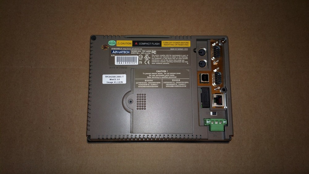 ADVANTECH Operator Interface TPC-642SE HMI Touchscreen Windows CE based