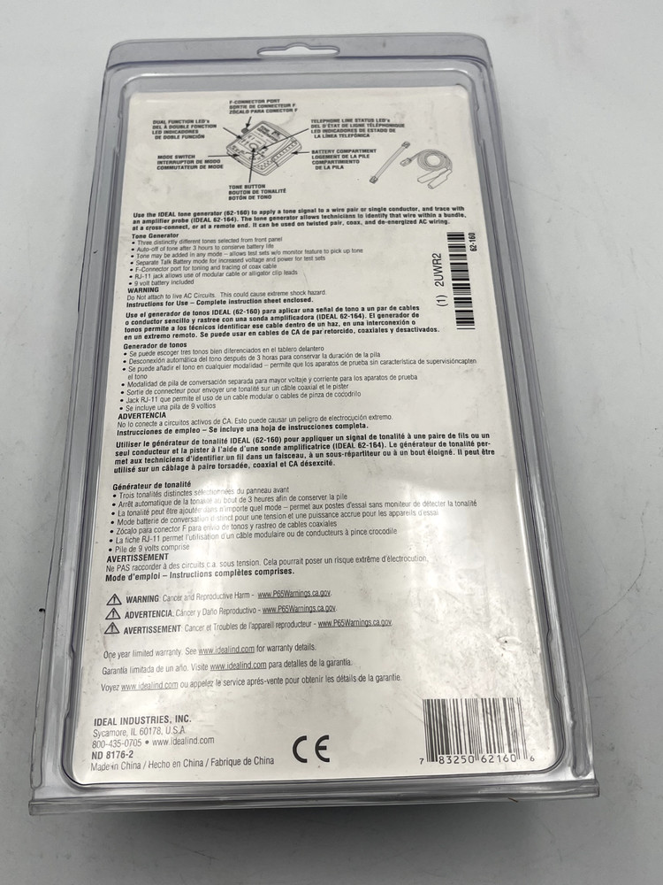 Ideal 62-160 Pro Tone Generator